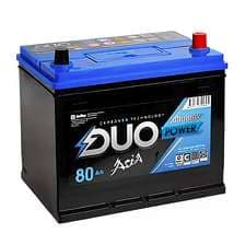 АКБ-6СТ-80 (560А) о/п АКТЕХ DUO POWER ASIA EFB г. Свирск 260х175х225